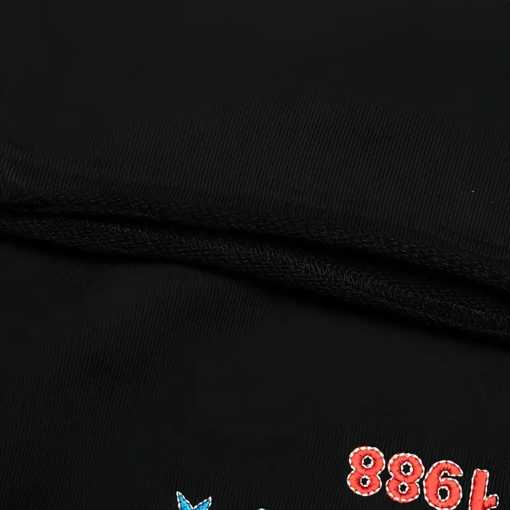 Худи с вышитым логотипом