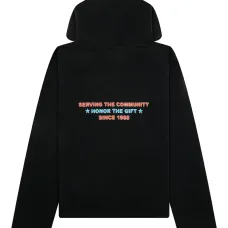 Худи с вышитым логотипом