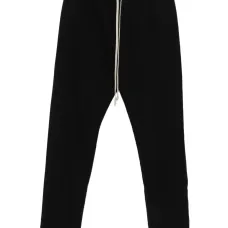 Спортивные брюки с кулиской и бахромой