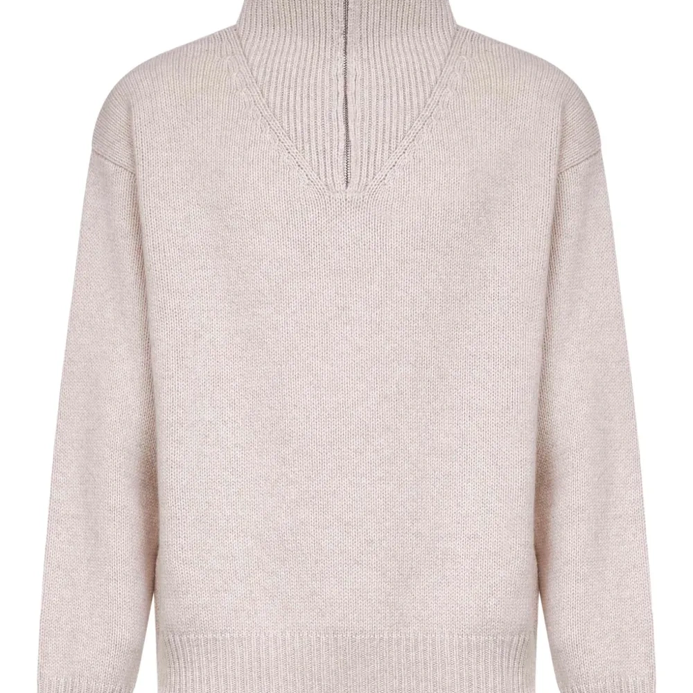 Свитер с воротником на молнии Свитер с воротником на молнии