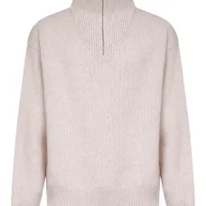 Свитер с воротником на молнии