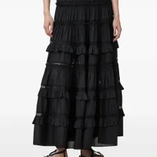 Ярусная юбка макси Talia