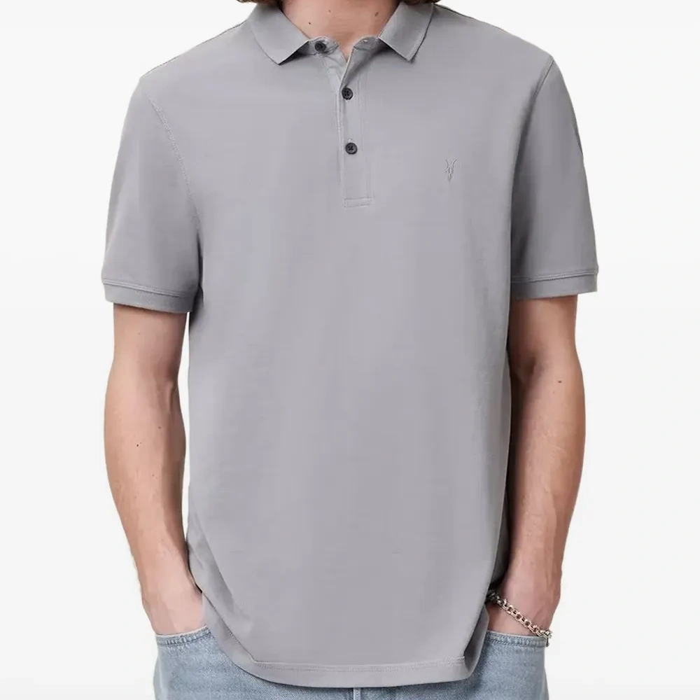 Рубашка поло с вышитым логотипом