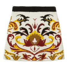 Юбка с цветочным узором