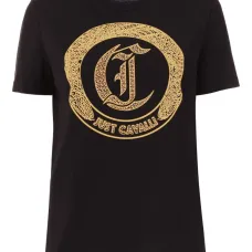 Футболка с декорированным логотипом