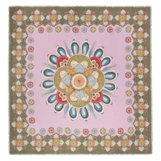 Платок с цветочным принтом Платок с цветочным принтом