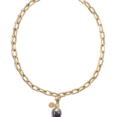 Колье с аметистом