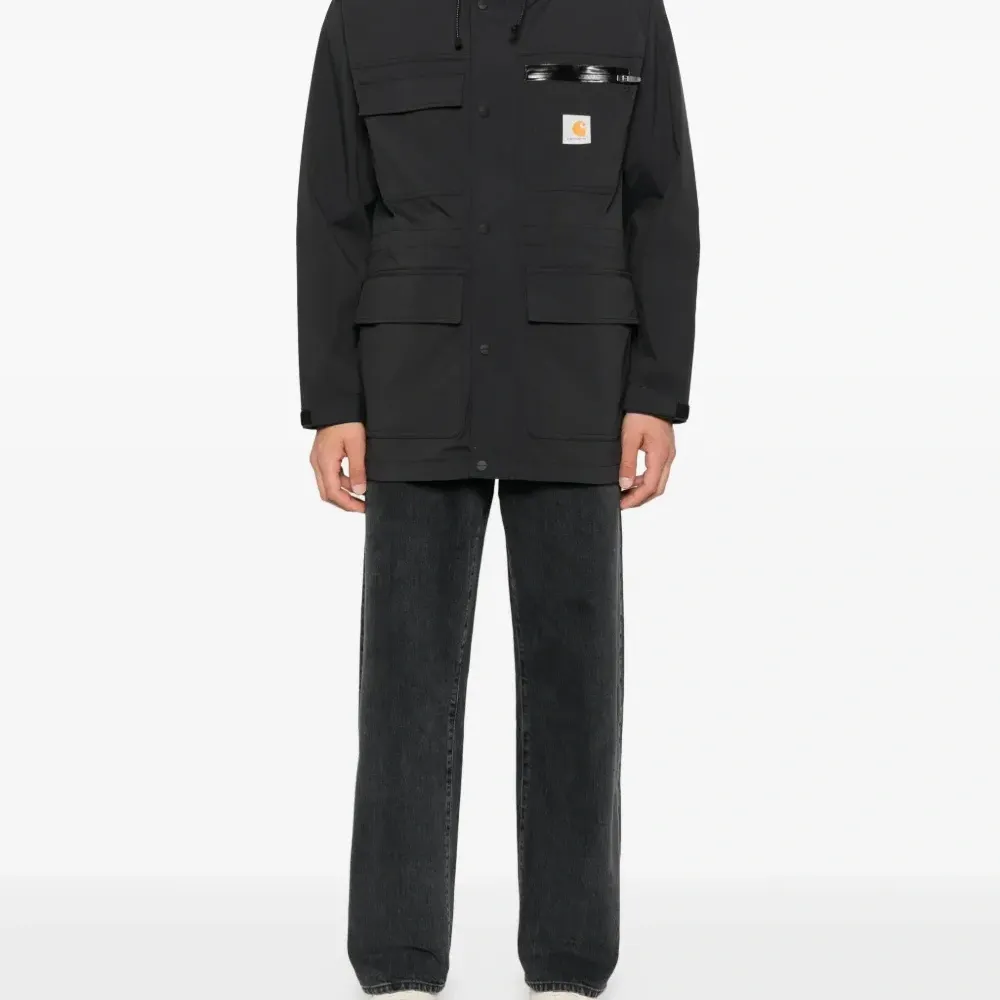 плащ Bowden с капюшоном