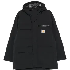 плащ Bowden с капюшоном