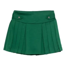 Юбка со вставками и складками