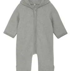 Флисовый комбинезон с капюшоном