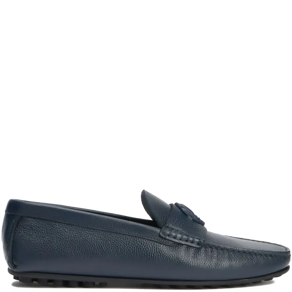 Кожаные лоферы