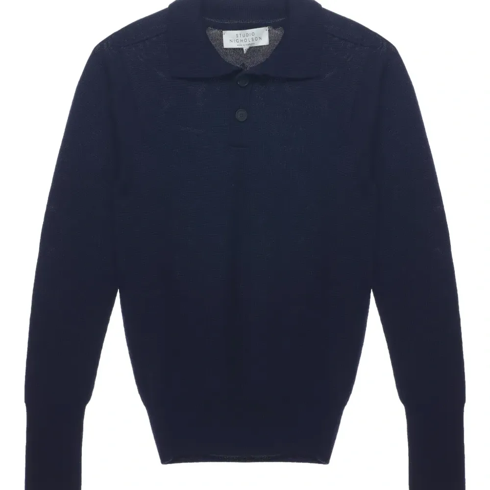 Шерстяная рубашка поло