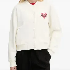 Бомбер с вышивкой