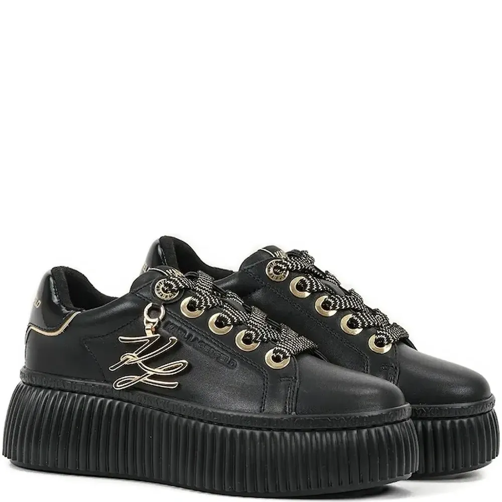 Слипоны Ikon на платформе с логотипом