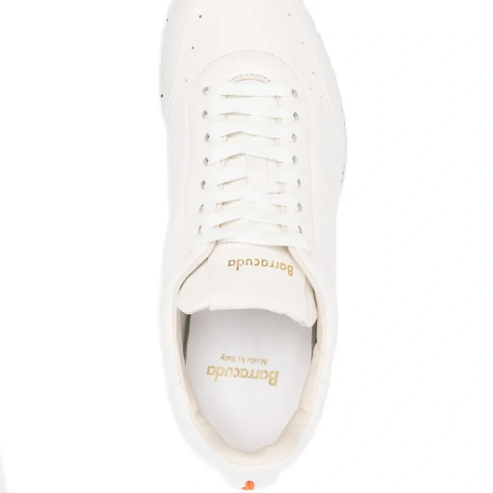 Кожаные кроссовки