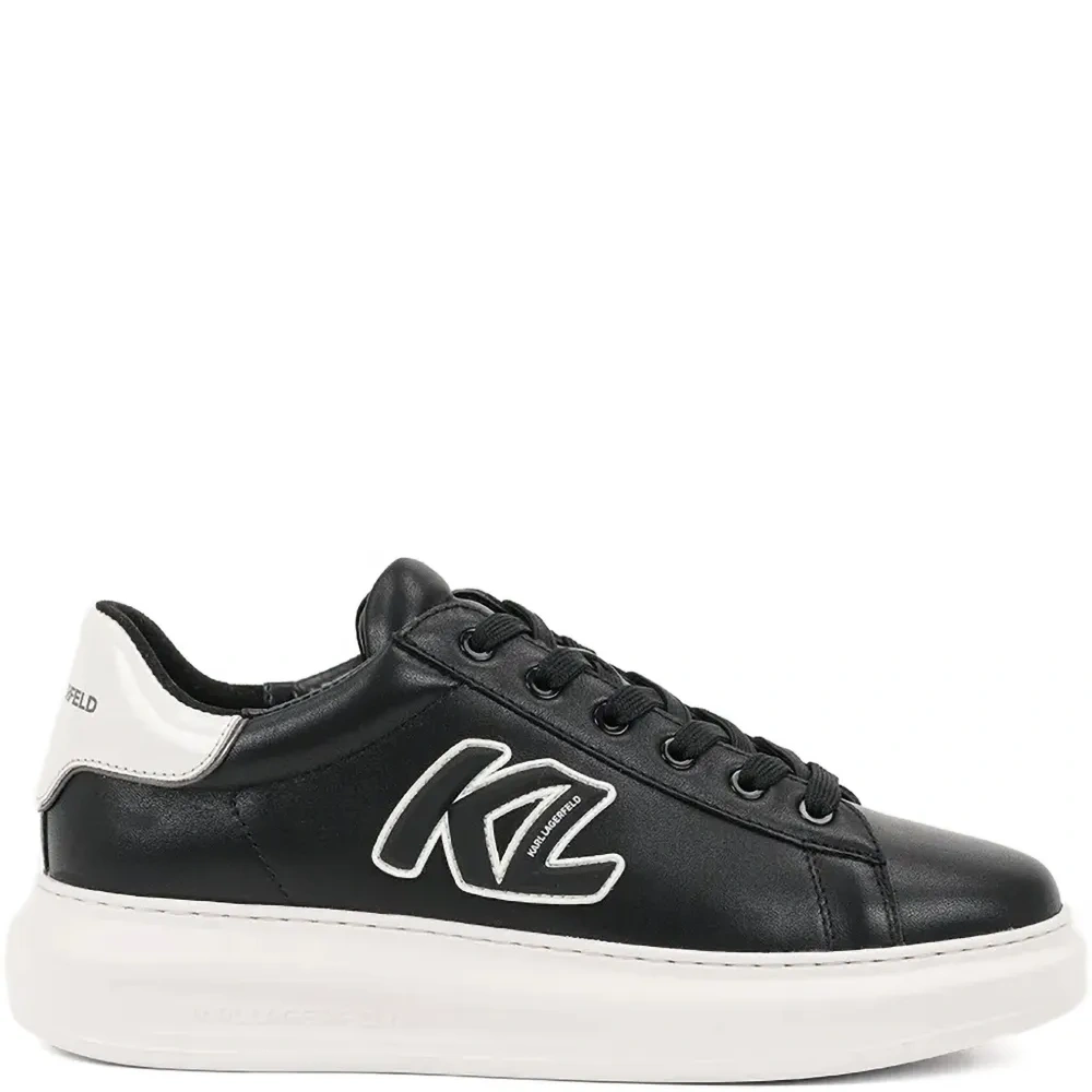 Кеды с нашивкой-логотипом