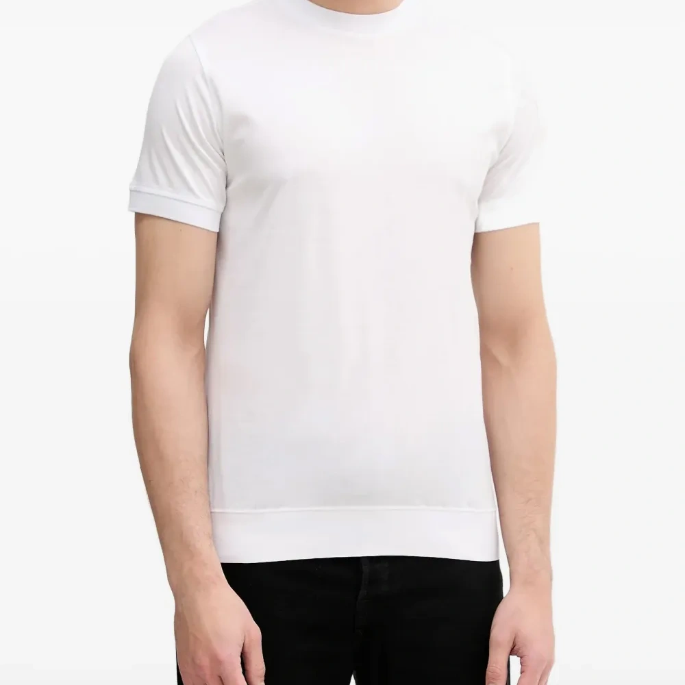 Футболка с круглым вырезом