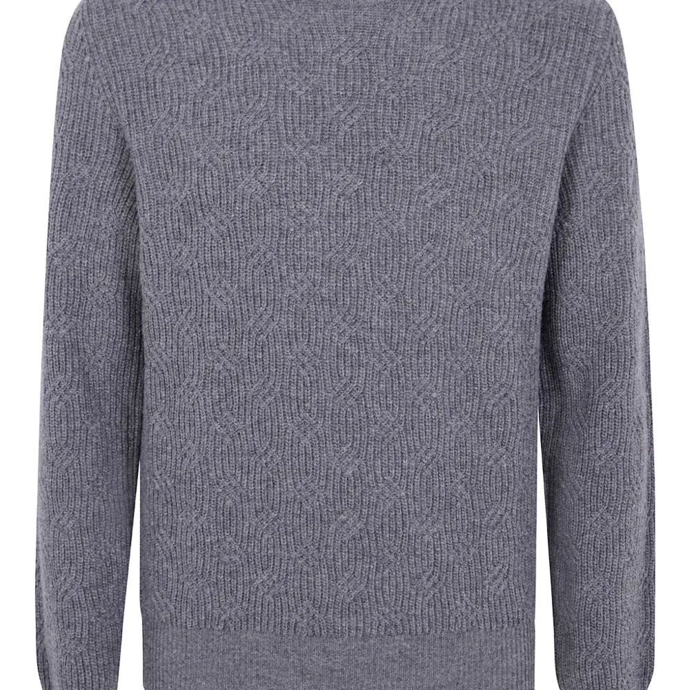 Джемпер фактурной вязки