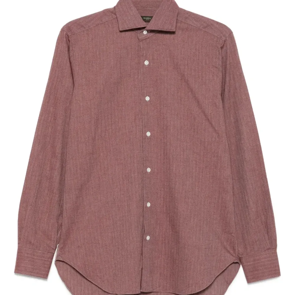 Рубашка с узором в елочку