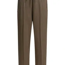 Брюки с кулиской и вставками