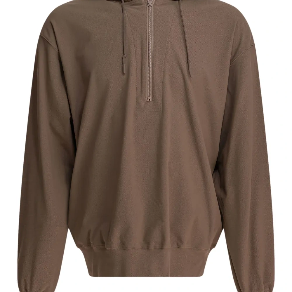 Худи с воротником на молнии