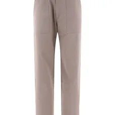 Брюки с накладными карманами