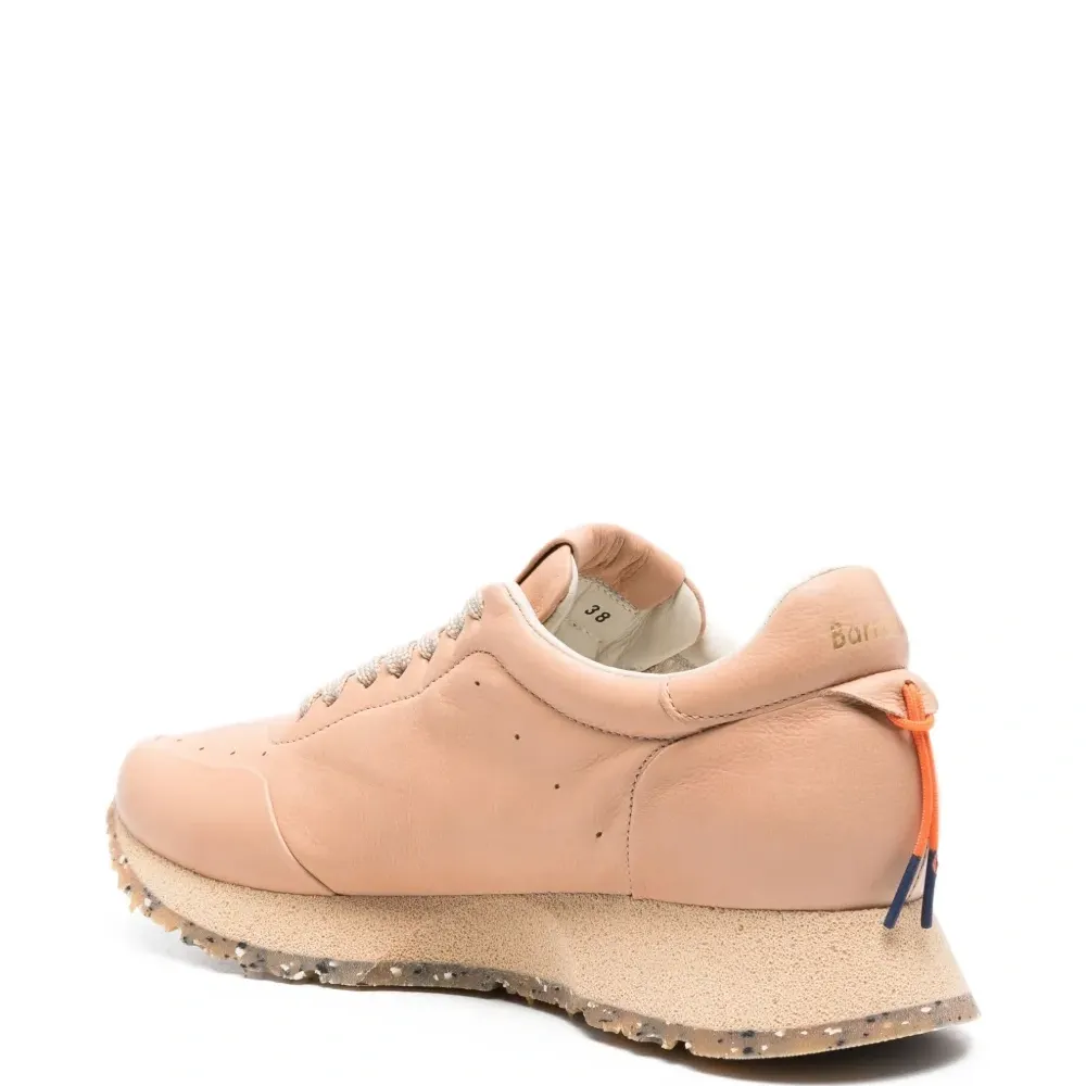 Кожаные кроссовки