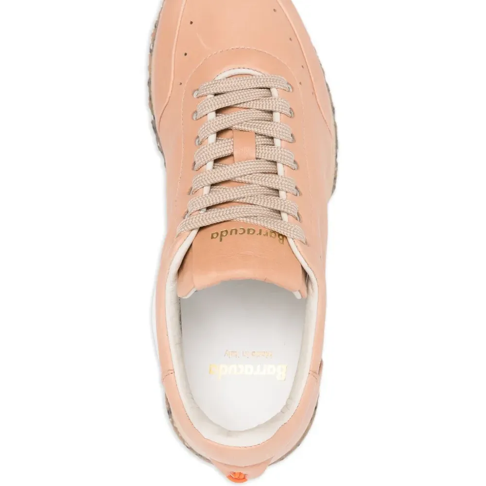 Кожаные кроссовки