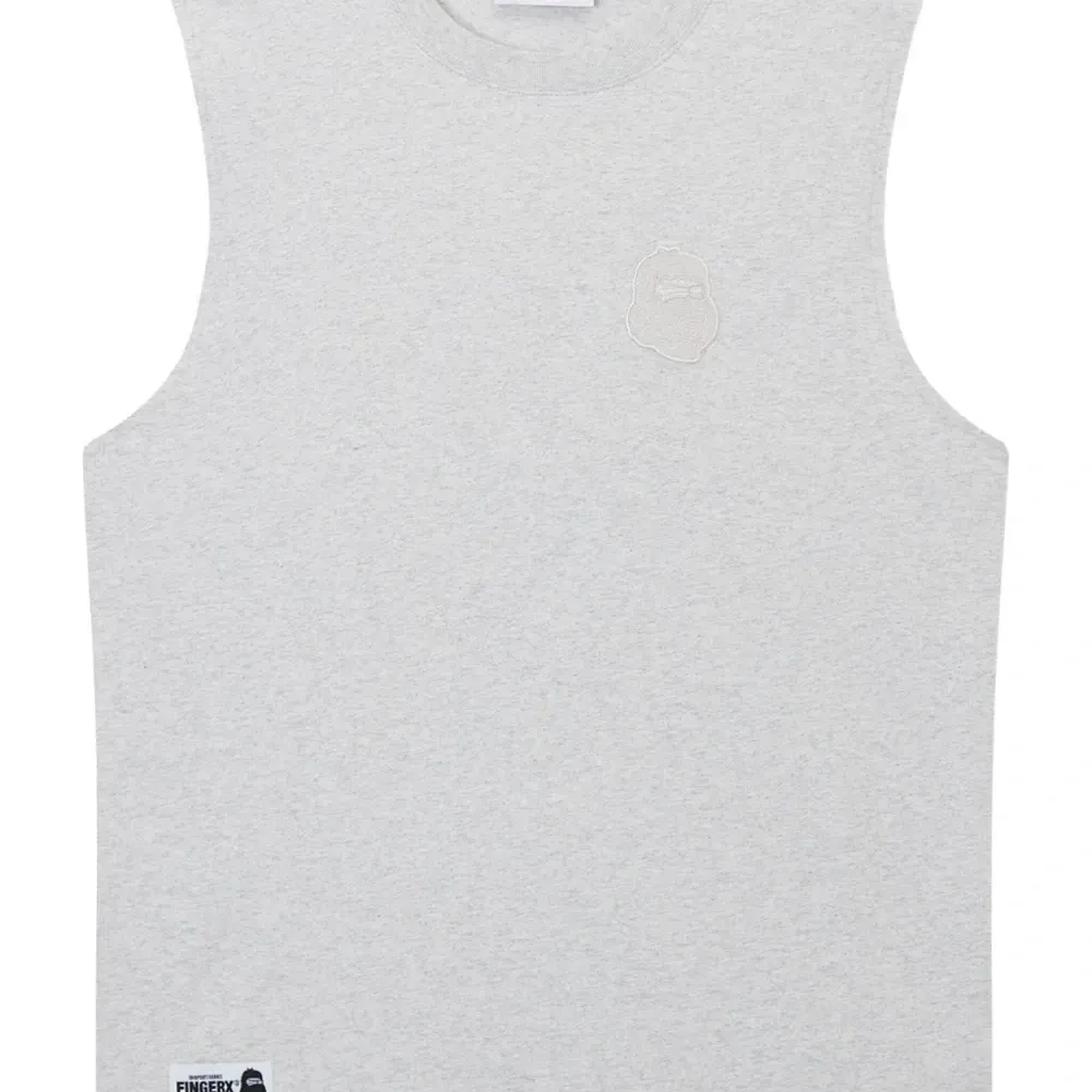 топ с вышитым логотипом