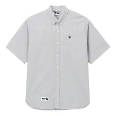 Рубашка с короткими рукавами и вышивкой