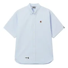 рубашка с короткими рукавами и вышивкой рубашка с короткими рукавами и вышивкой