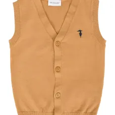 Жилет на пуговицах с логотипом Жилет на пуговицах с логотипом