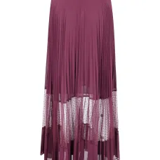 Юбка миди со складками