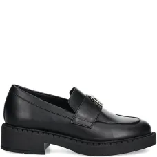 Лоферы с пряжкой