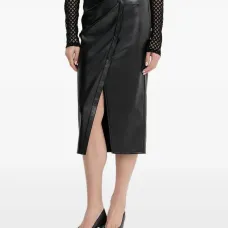 Юбка миди на пуговицах