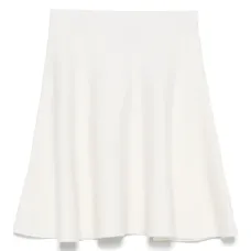 шерстяная расклешенная юбка