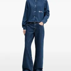 Джинсы с разрезами