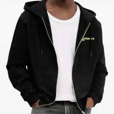 Худи на молнии с логотипом