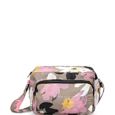 Сумка через плечо с цветочным принтом
