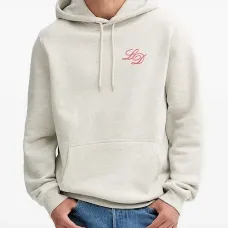 Худи с вышитым логотипом LD