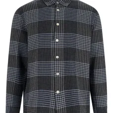 Клетчатая рубашка с длинными рукавами