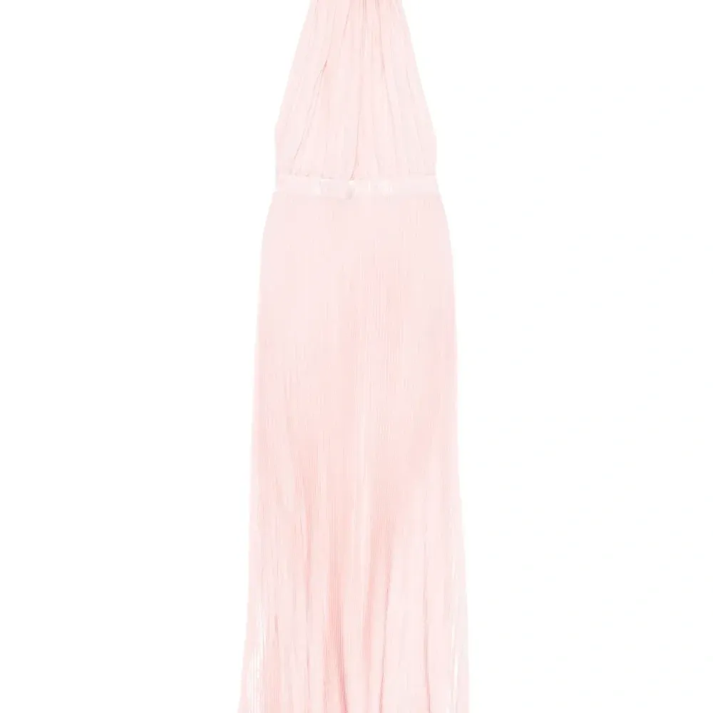 Плиссированное платье Eden с вырезом халтер