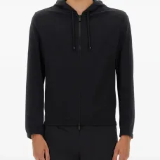 Куртка на молнии с капюшоном