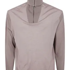 Толстовка с высоким воротником