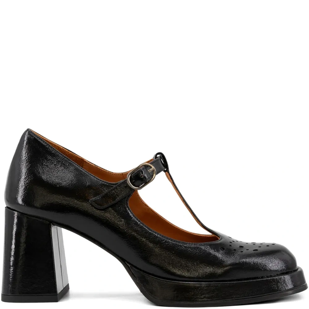 Туфли на блочном каблуке