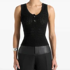 Ажурный жилет Nora