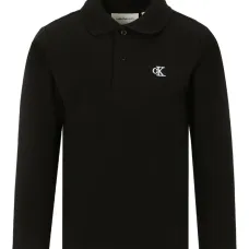 Рубашка поло с длинными рукавами и логотипом