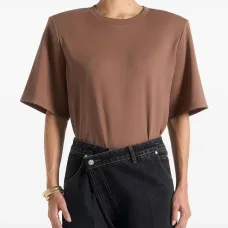 боди Mila с объемными плечами