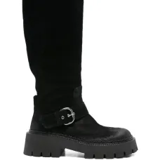 Сапоги с пряжкой